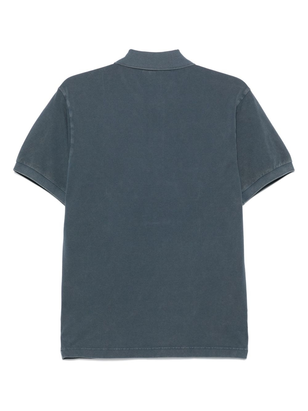 washed-effect polo shirt - 2