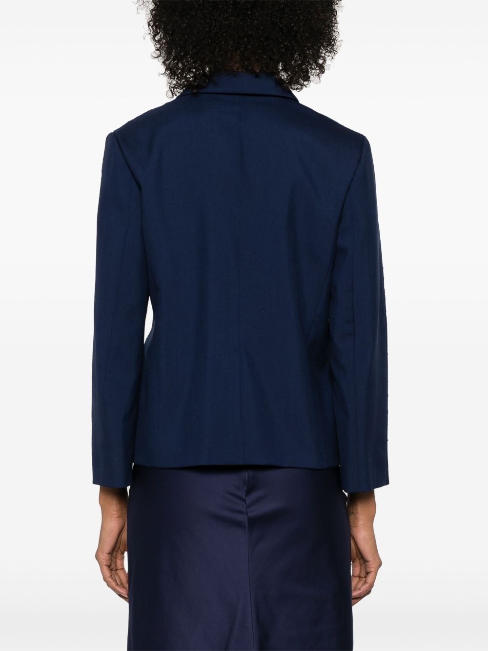 patchwork blazer - 4