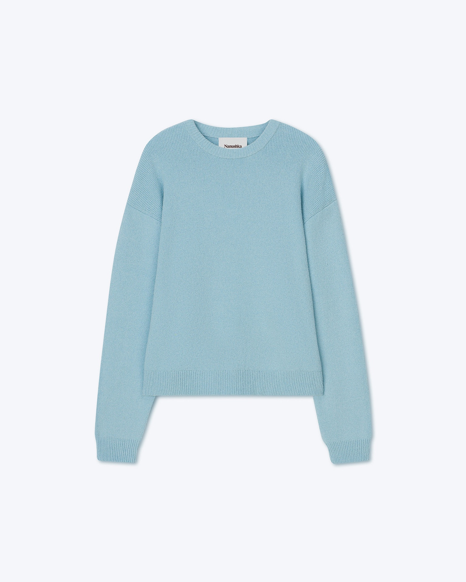 DASON - Terry-knit sweater - Sky - 5