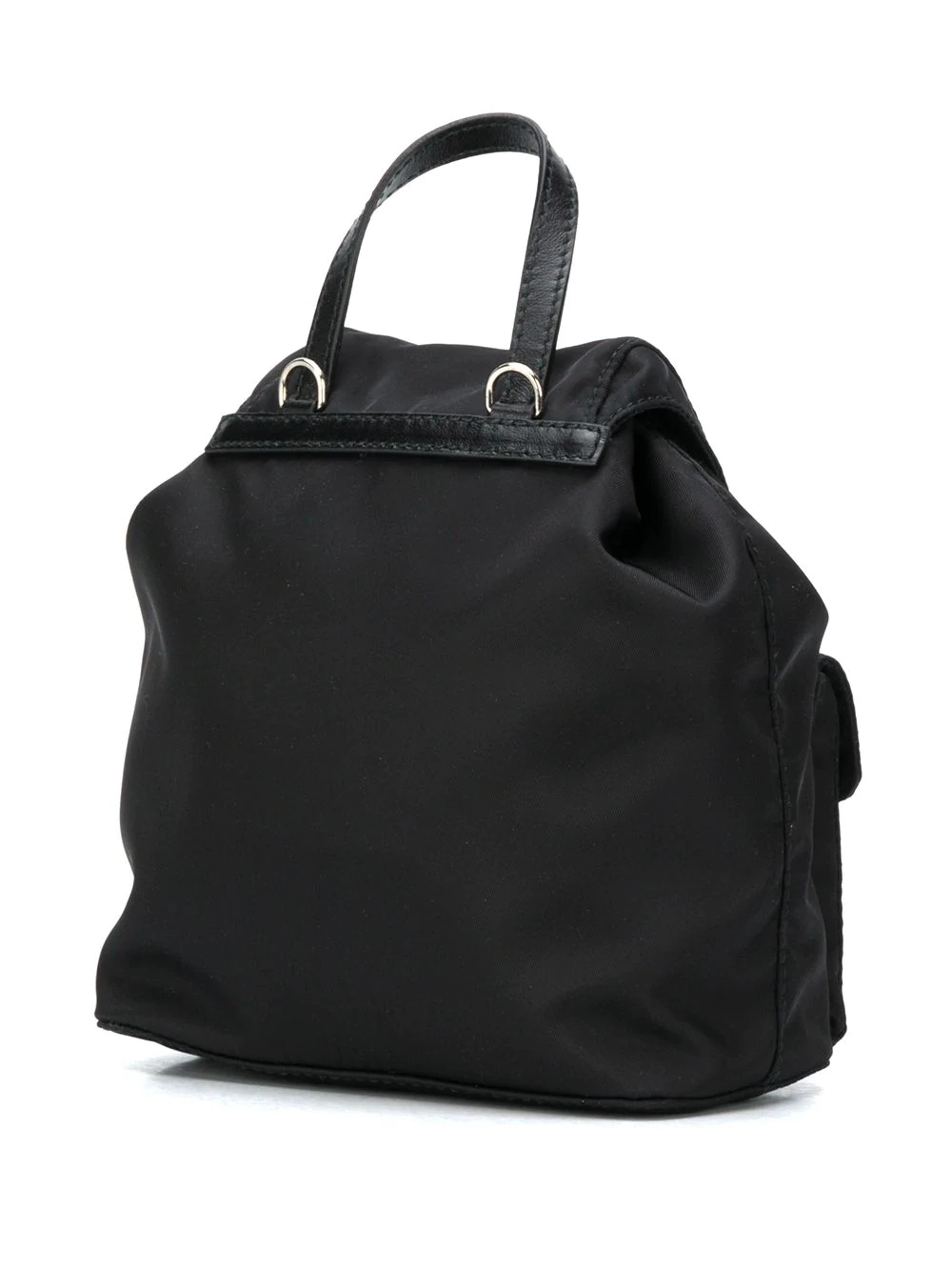 nylon crossbody backpack - 3