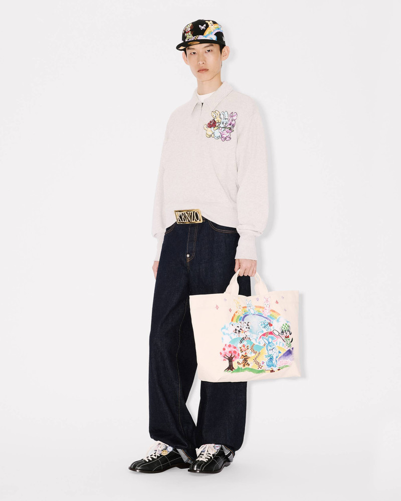KENZO 'KENZO Cartoon' large tote bag in canvas outlook