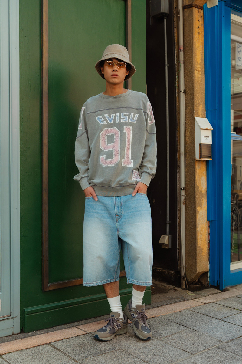 Logo and "91" Print Regular Fit Long-Sleeve T-shirt 3