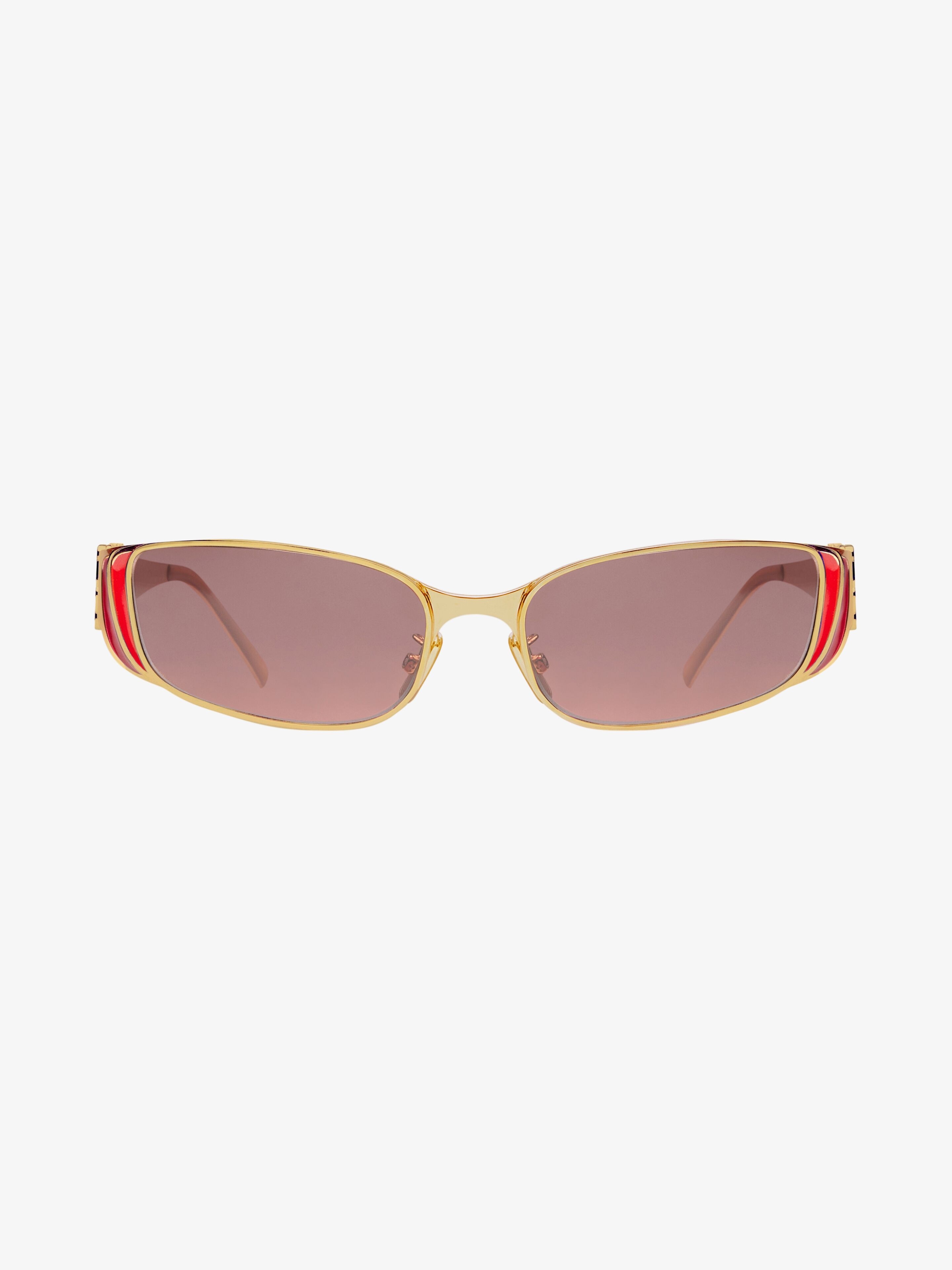 4G LIQUID SUNGLASSES IN METAL AND ENAMEL - 4