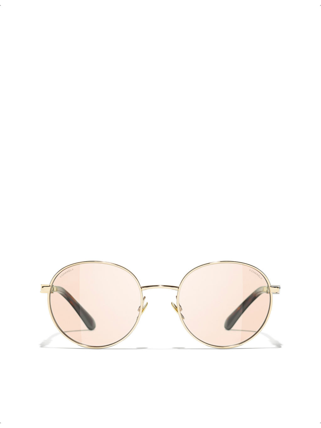 CH4282 round-frame metal sunglasses - 1