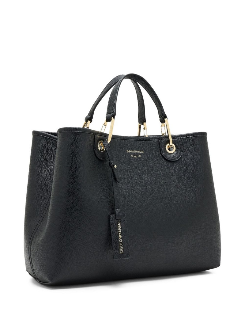 medium grain-leather tote bag 3