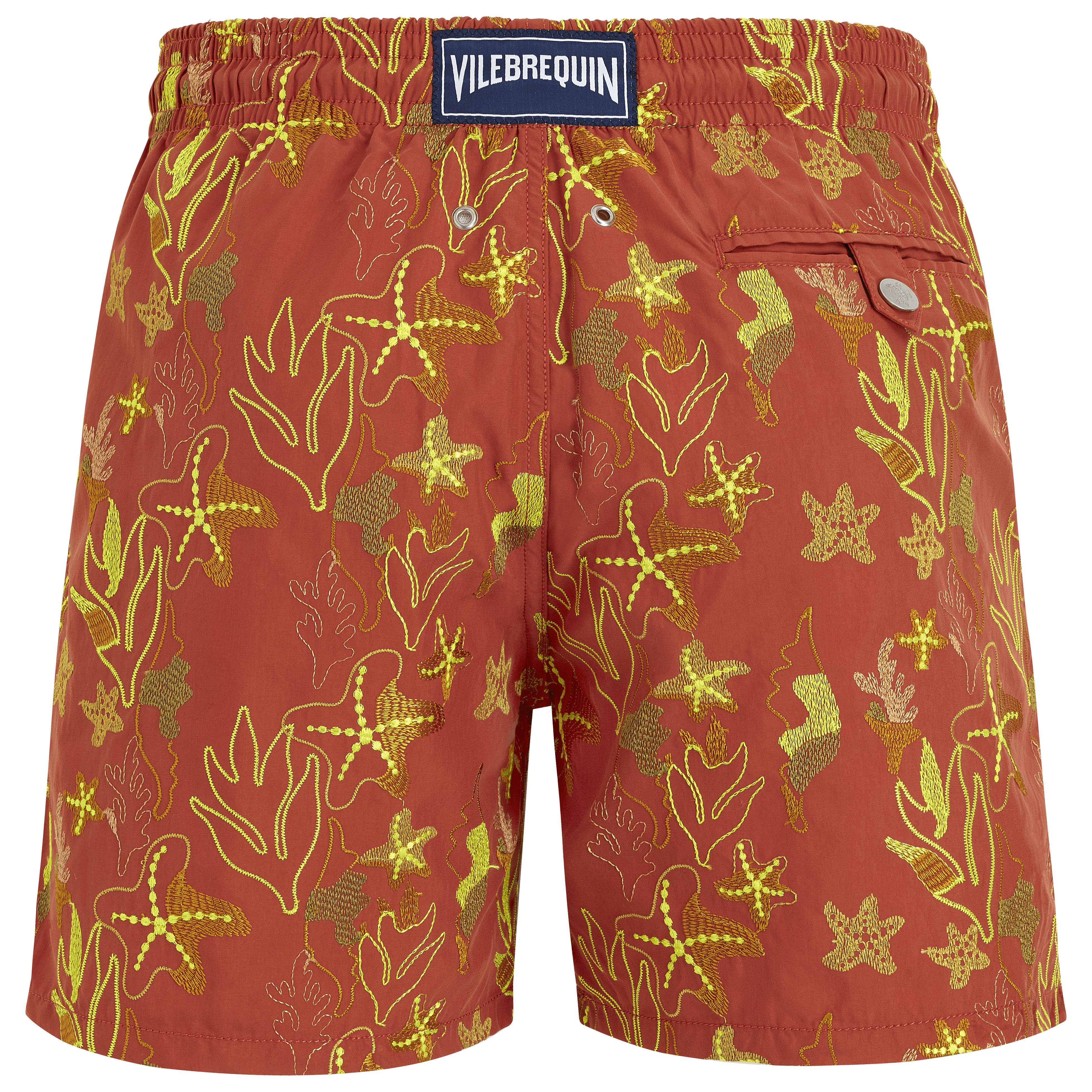 Men Swim Trunks Embroidered Camo Seaweed - Limited Edition - 2