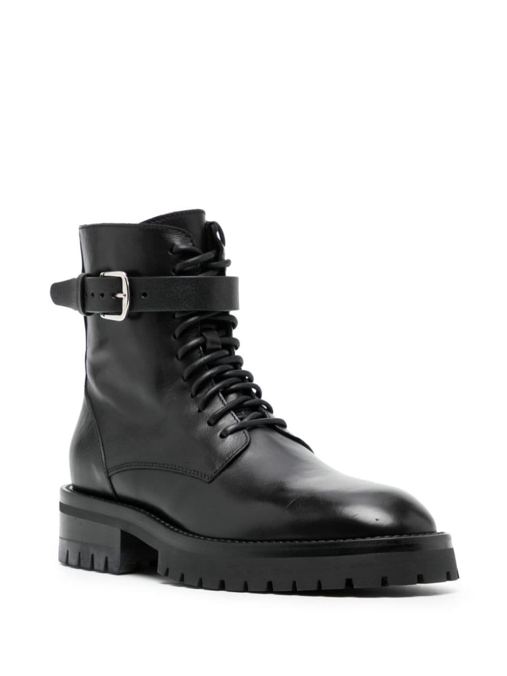 Cisse leather combat boots - 2