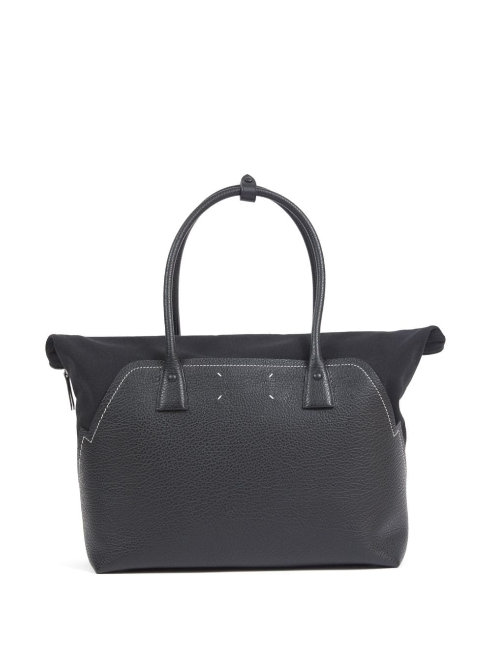 large 5AC leather tote bag - 4