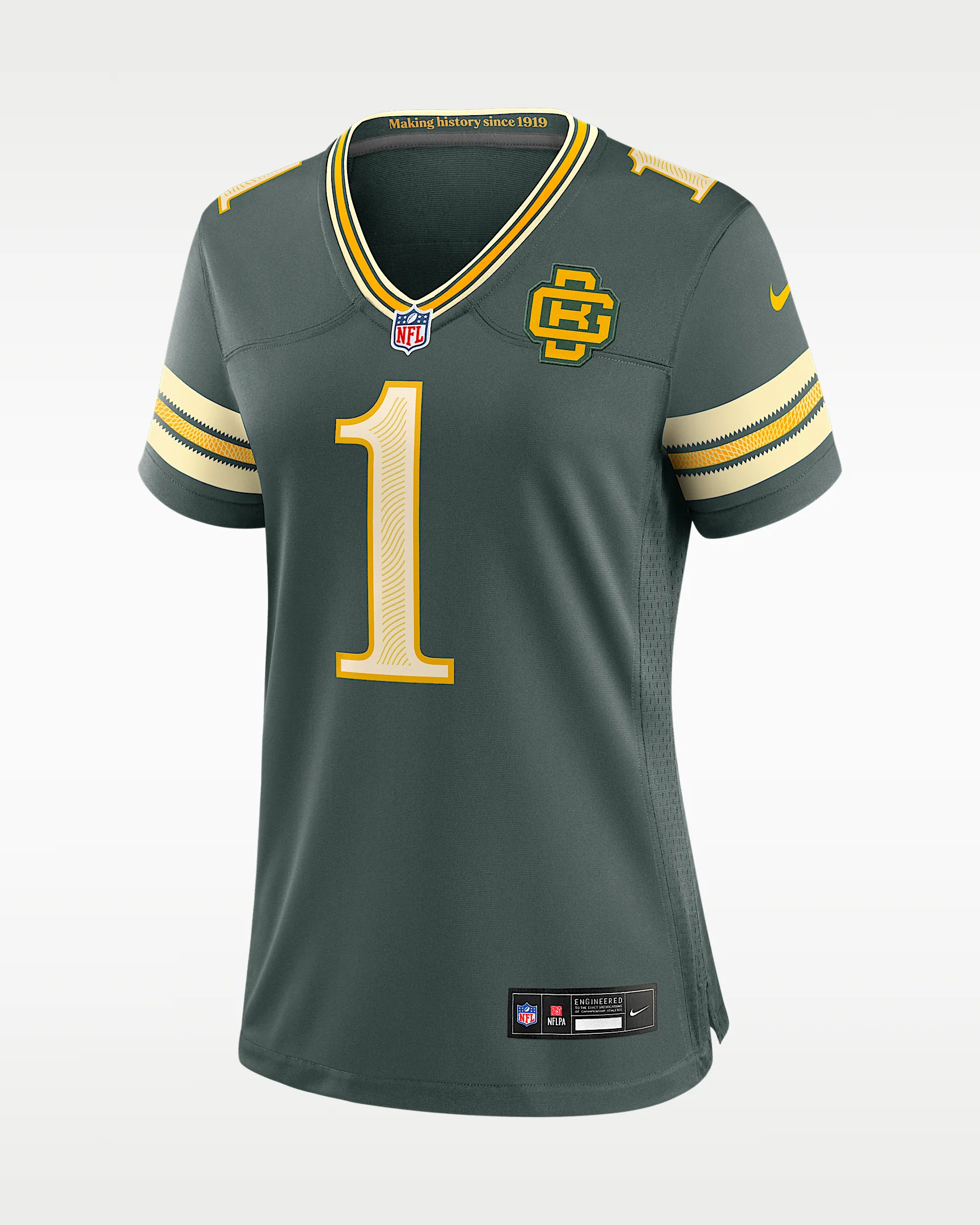 Micah Parsons Green Bay Packers Rivalries Collection Women's Nike NFL Game Jersey - 1