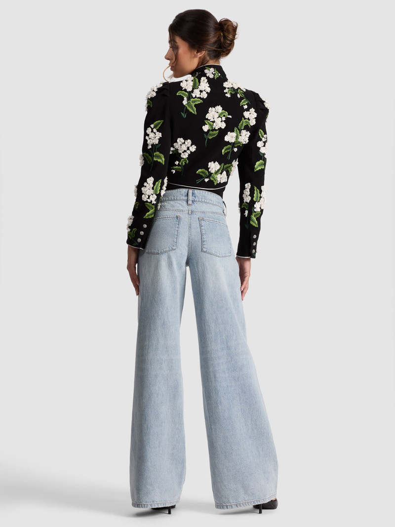 Alice + Olivia ADDISON BOW JACKET outlook