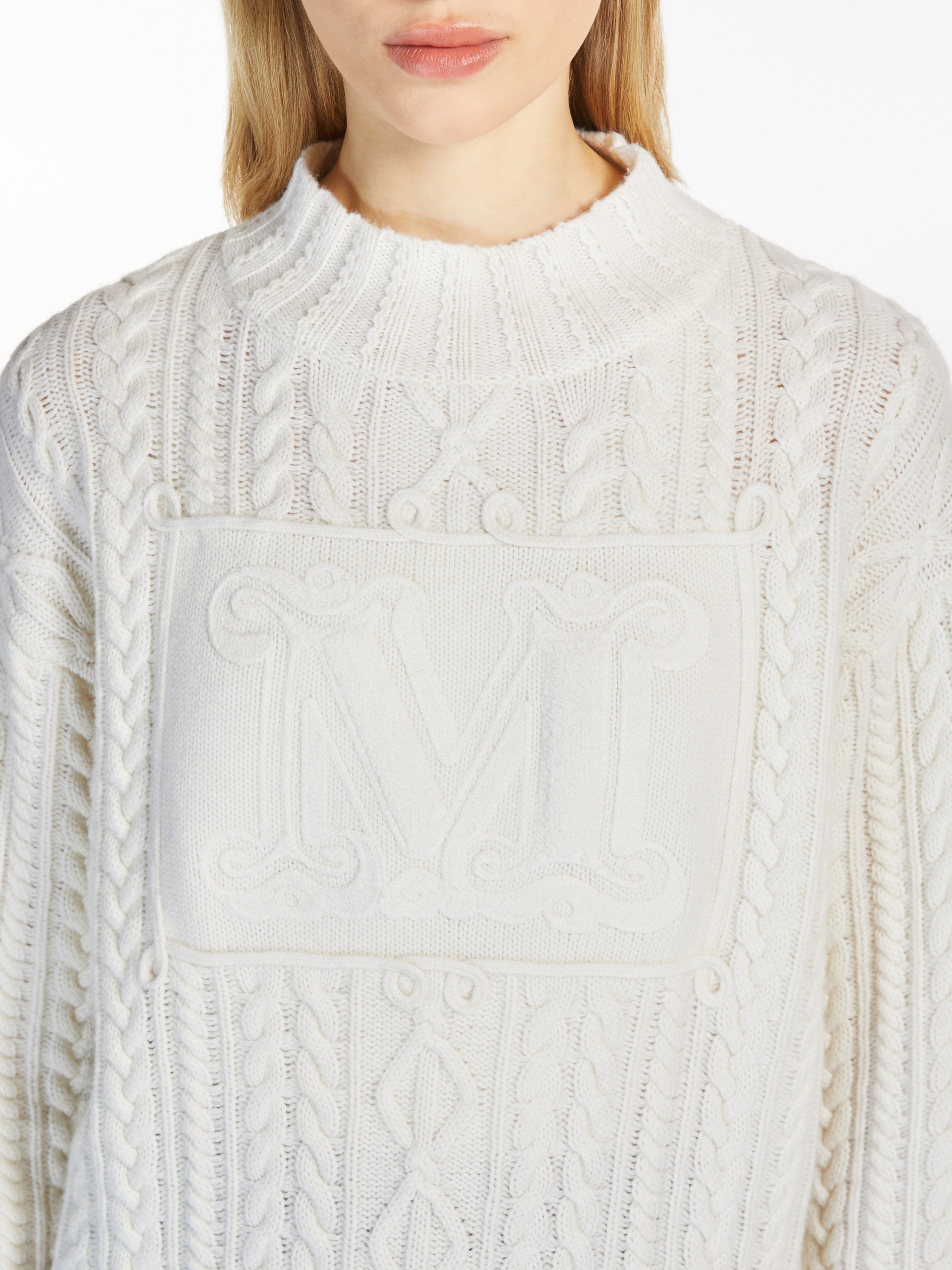MIRANDA Wool and cashmere jumper - 5