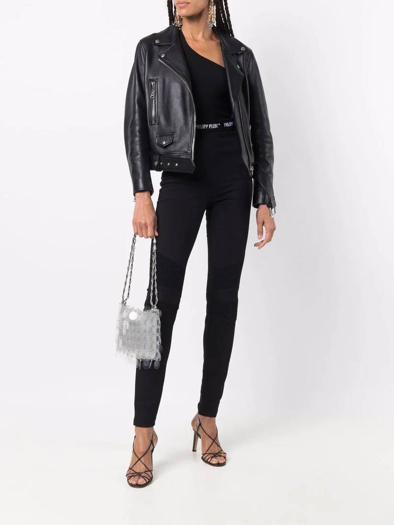 PHILIPP PLEIN skinny fit trousers outlook