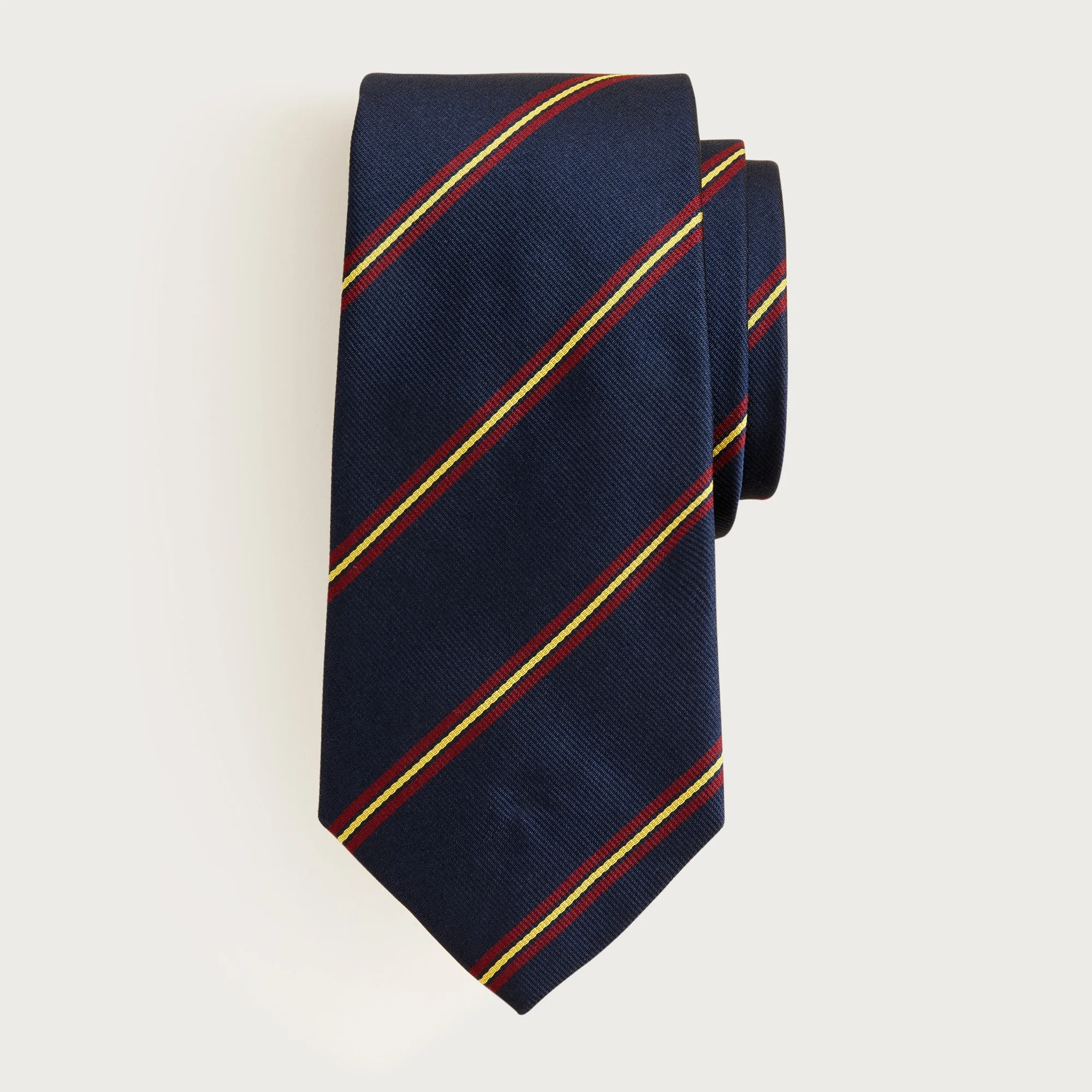 English silk striped tie - 1