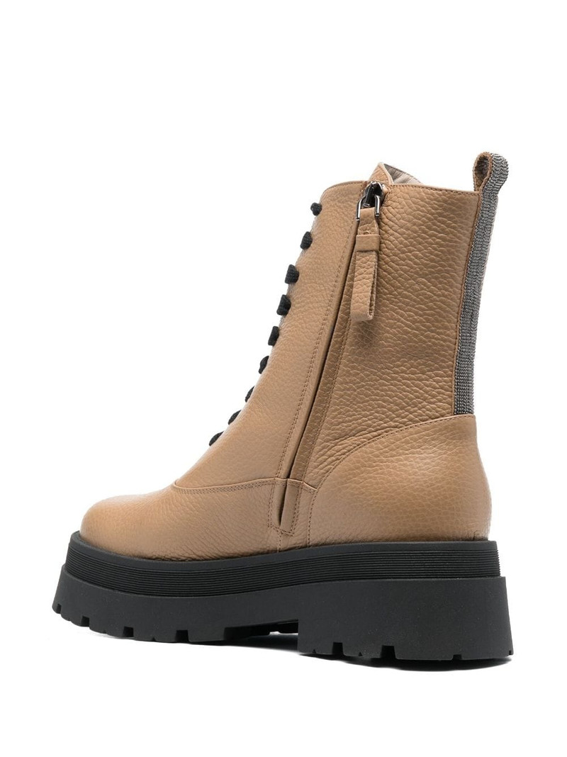 round-toe leather ankle boots 3