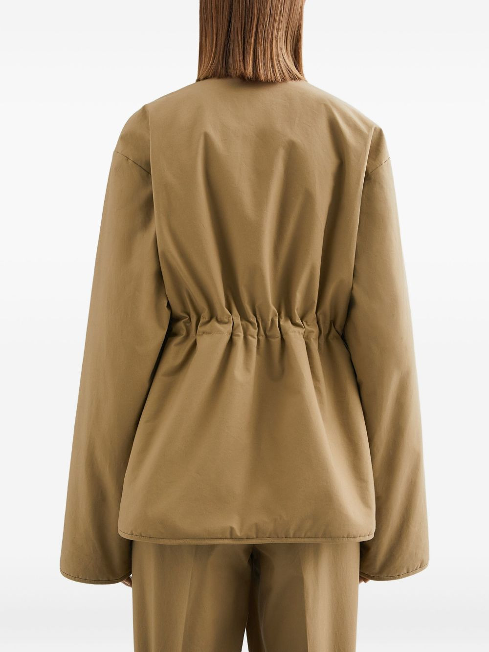 logo-embroidered jacket - 5