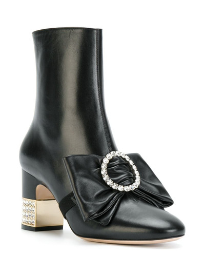 GUCCI stone ankle boots outlook