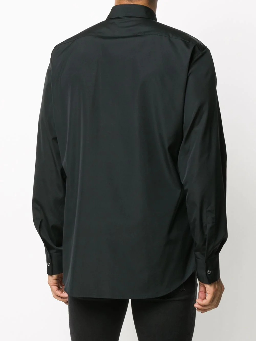 zip-pocket long-sleeve shirt - 4