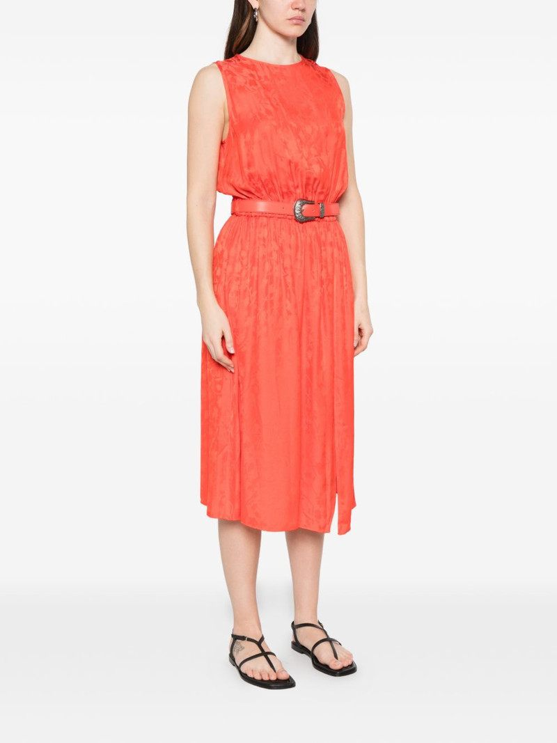 Caserta belted midi dress 3