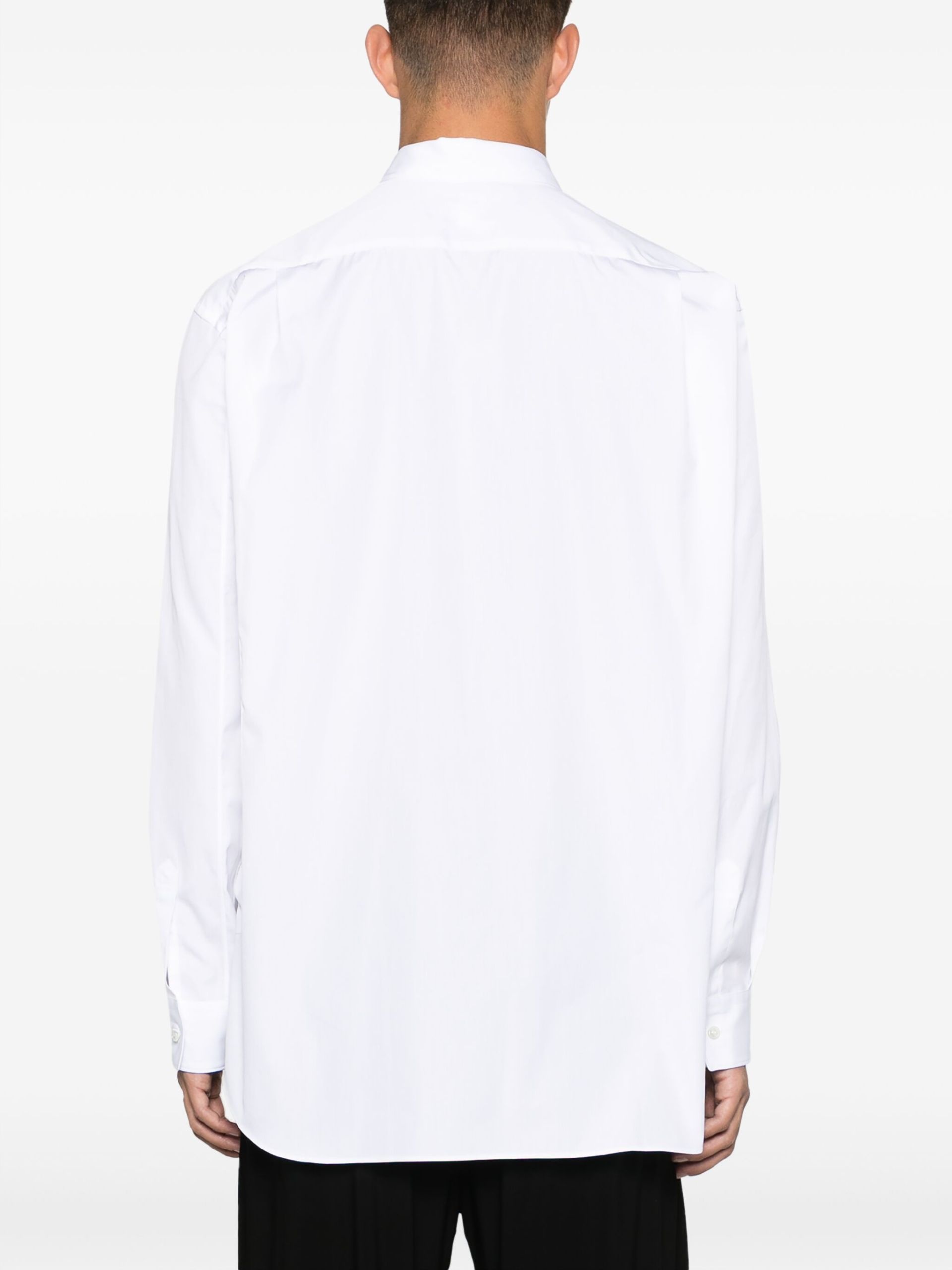 white cotton shirt - 5