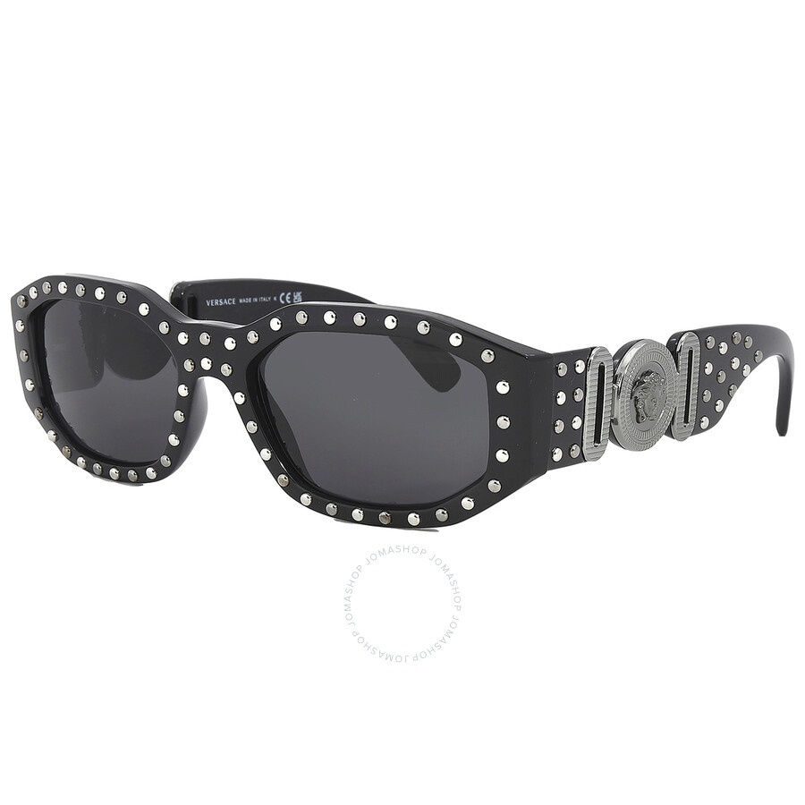 Versace Dark Grey Geometric Men's Sunglasses VE4361 539887 53 - 5