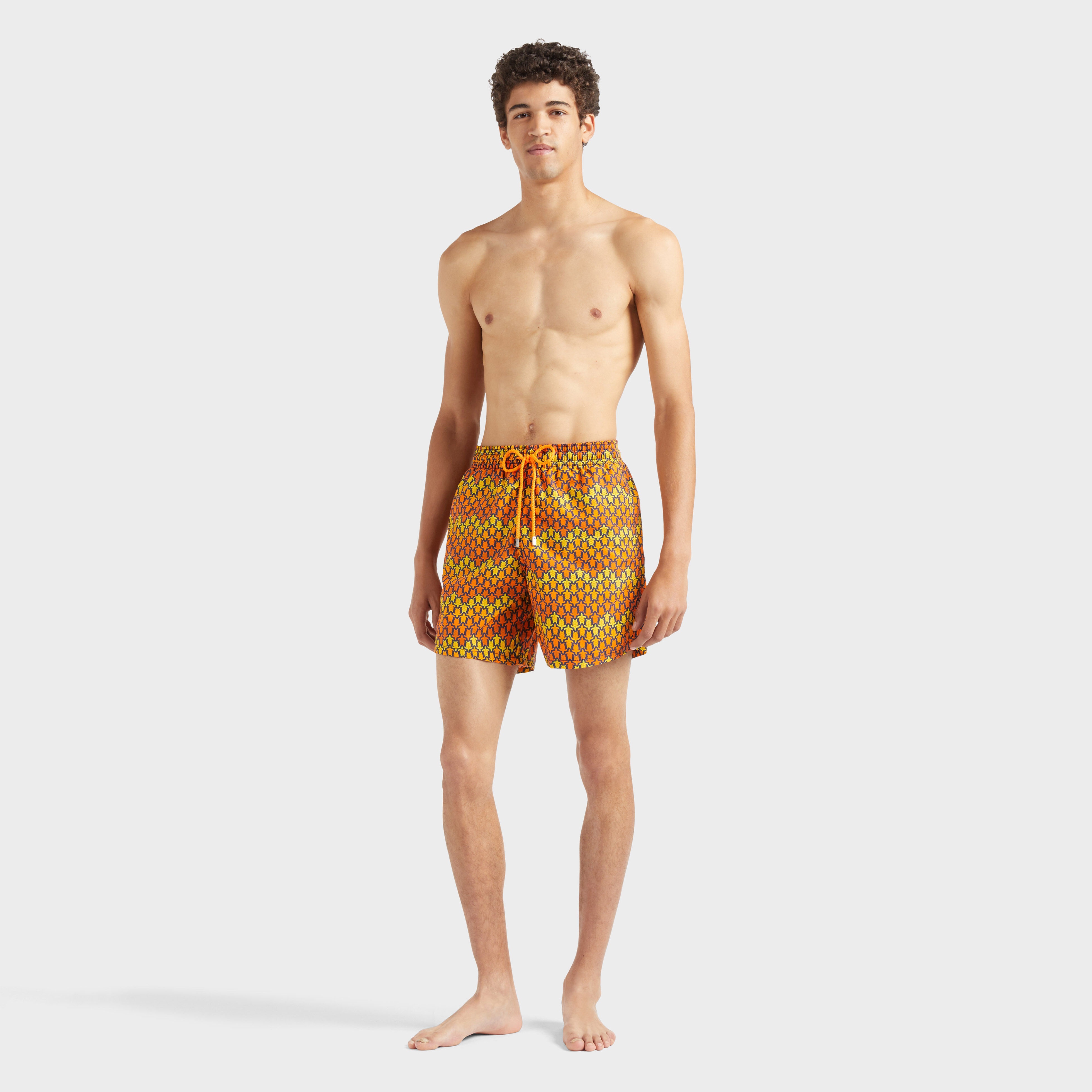 Men Swim shorts Herringbones Turtles - 3