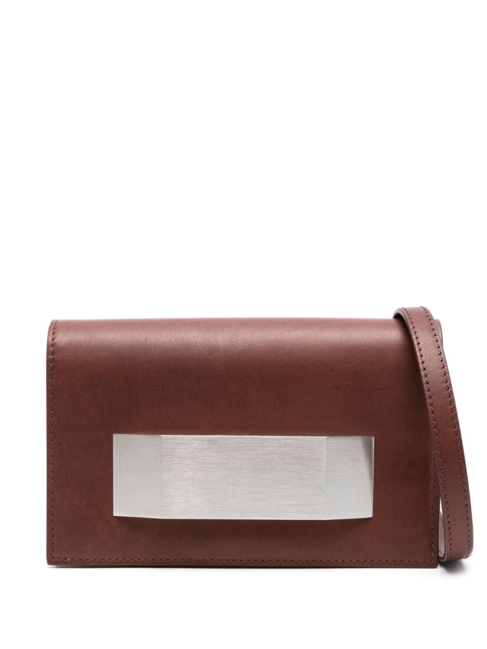 Porteville leather clutch - 1