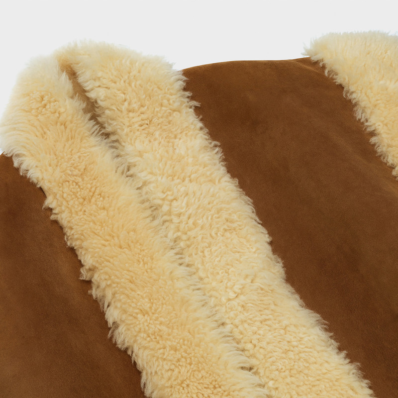 CARDIGAN COAT IN SHEARLING 3