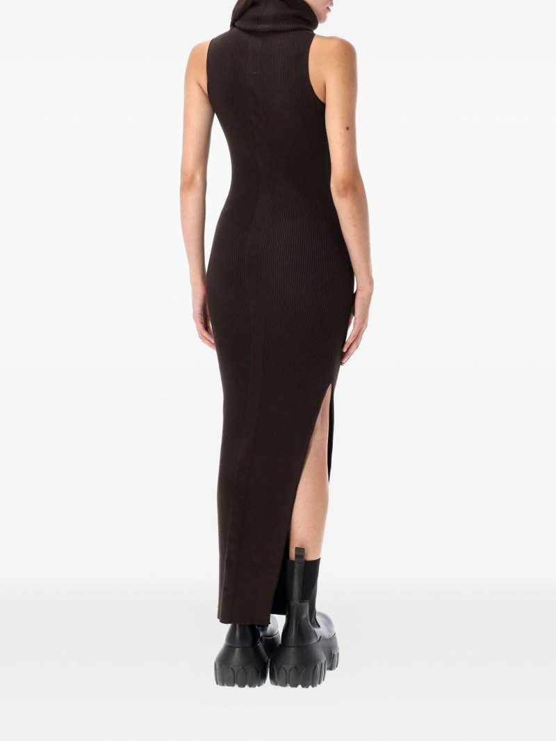 Rick Owens sleeveless maxi dress outlook