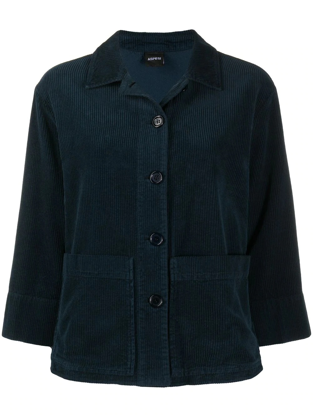 corduroy short jacket - 1