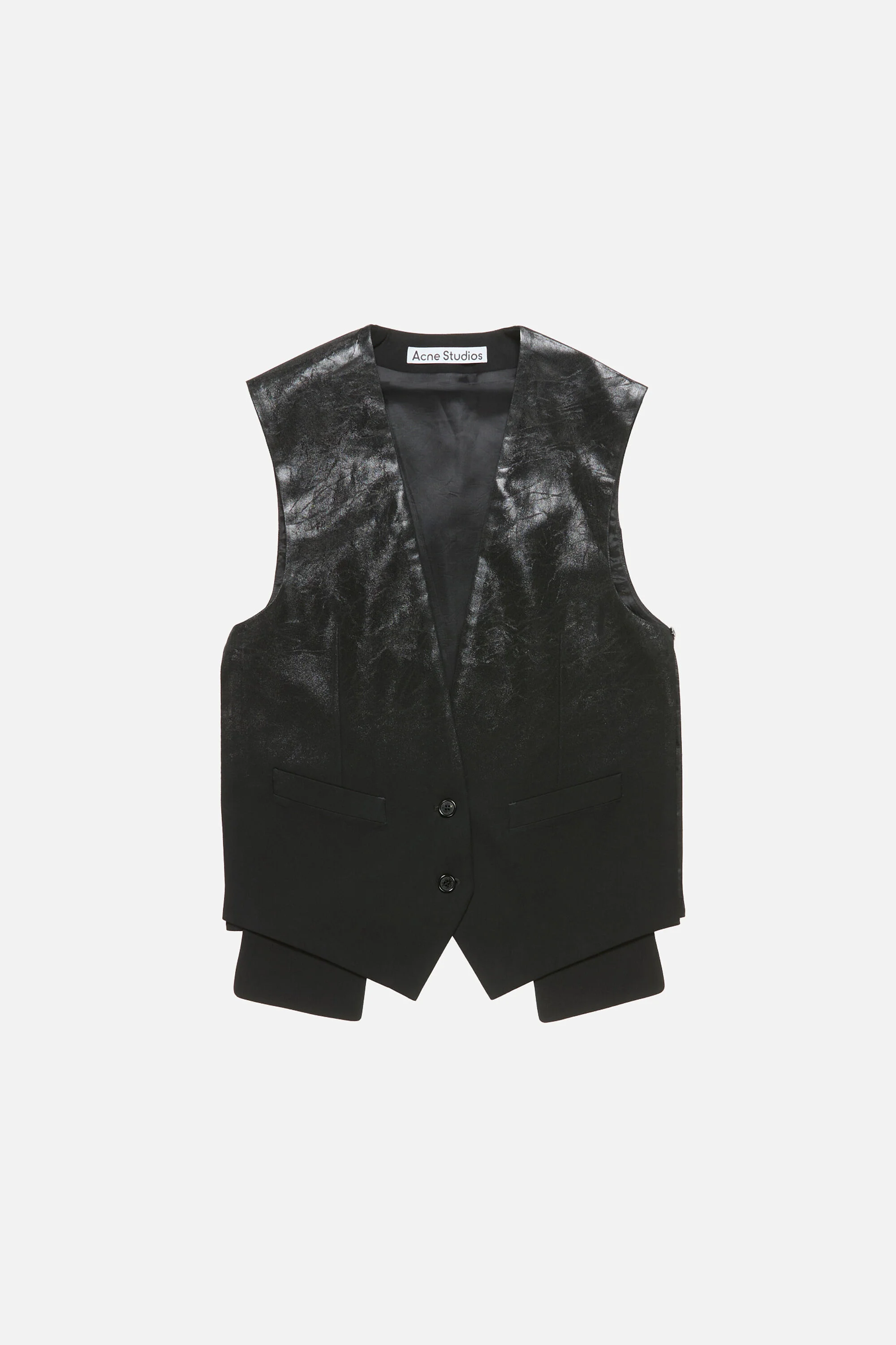Degradé vest - Black - 1