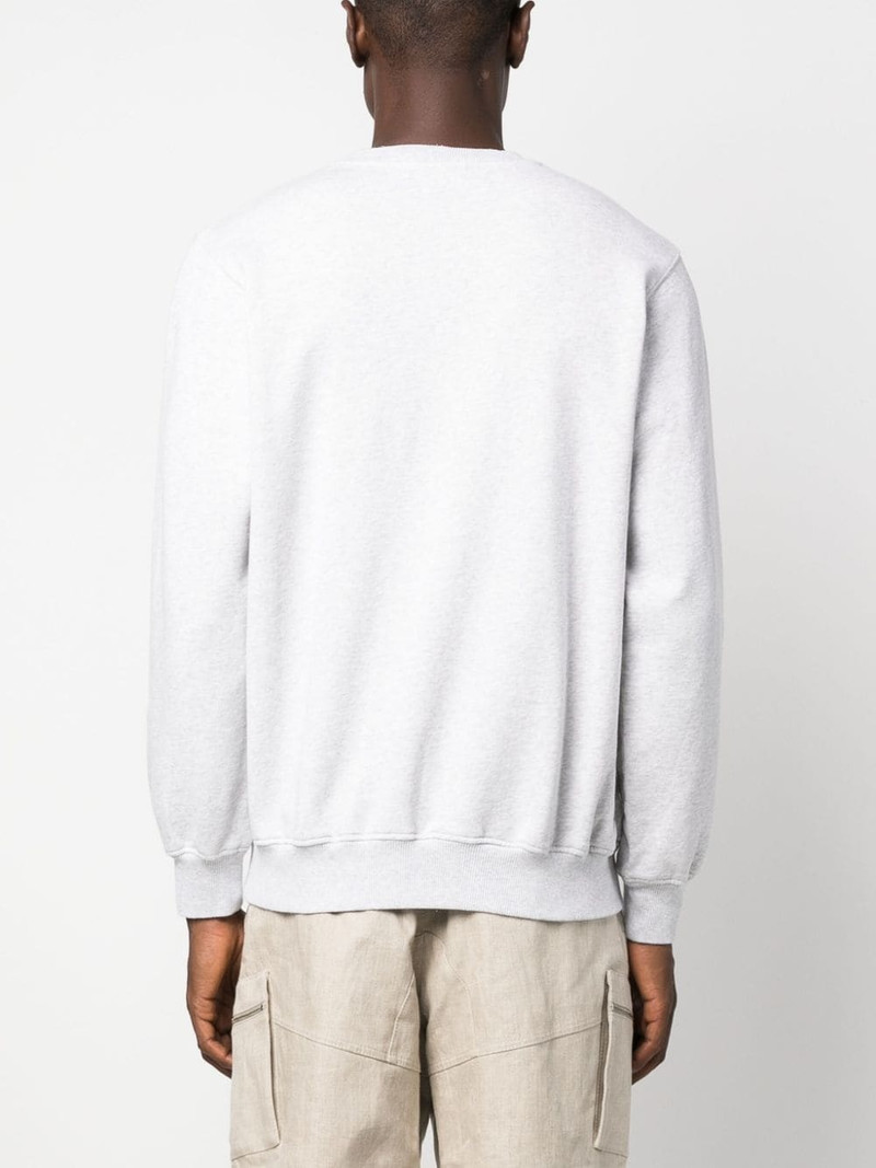 Casa Way-embroidered cotton sweatshirt 4