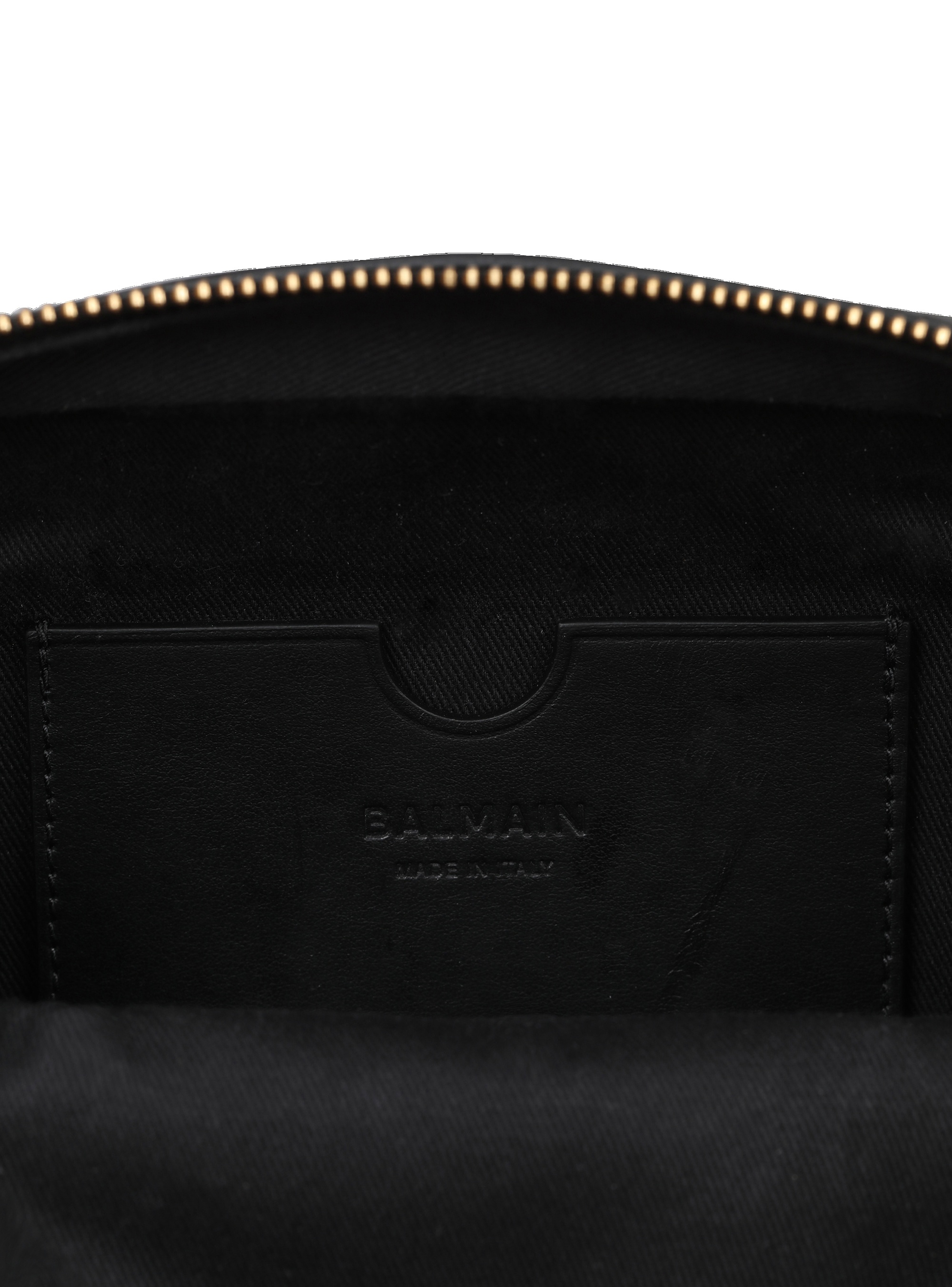 Small-sized canvas B-Army bag with leather panels - 6