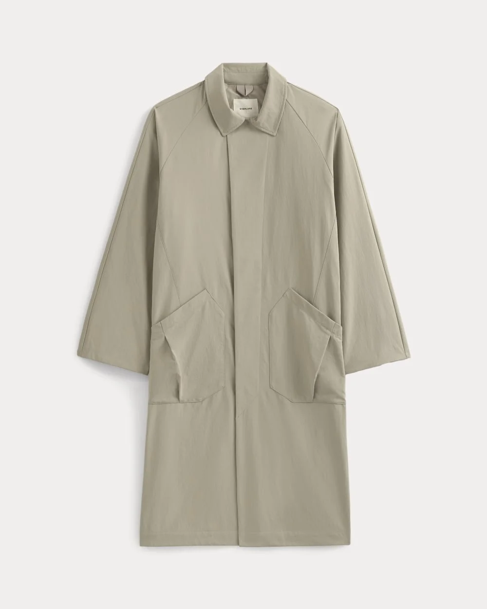 RE:CYCLED NYLON MAC COAT - 1