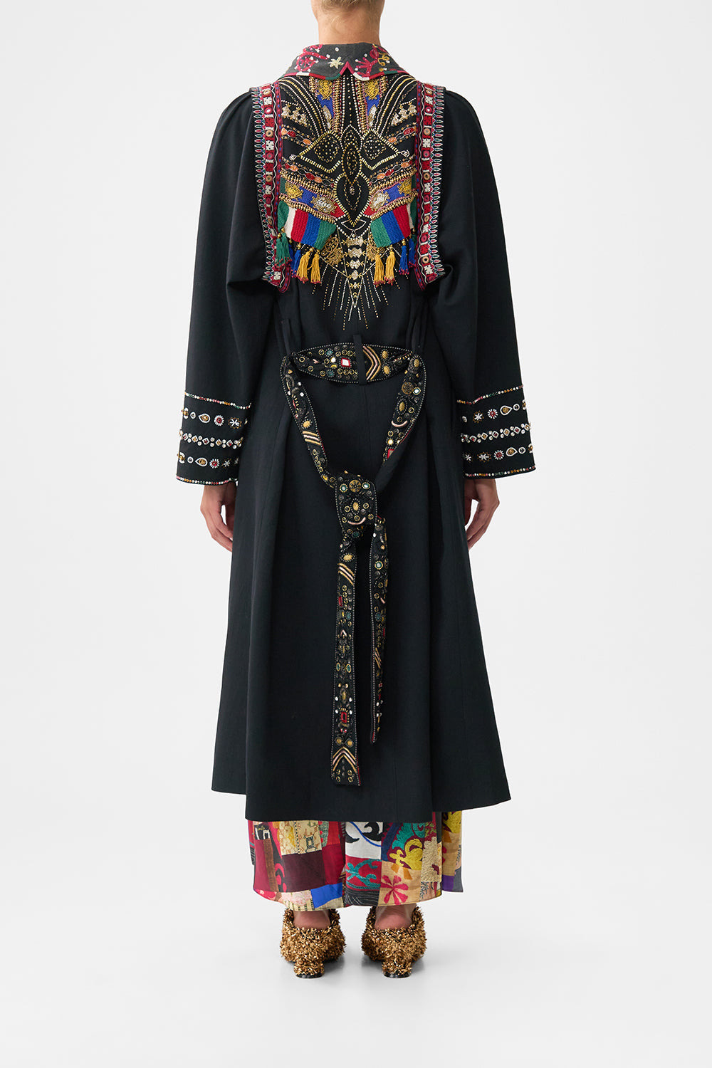 COAT WITH VEST DETAIL - 2