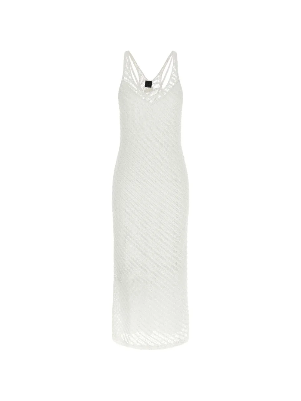 mesh V-neck miraggio dress - 1