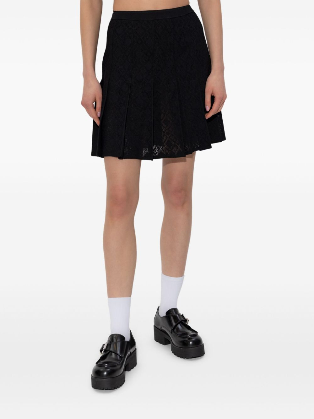 Givenchy Women Pleated Mini Skirt - 2