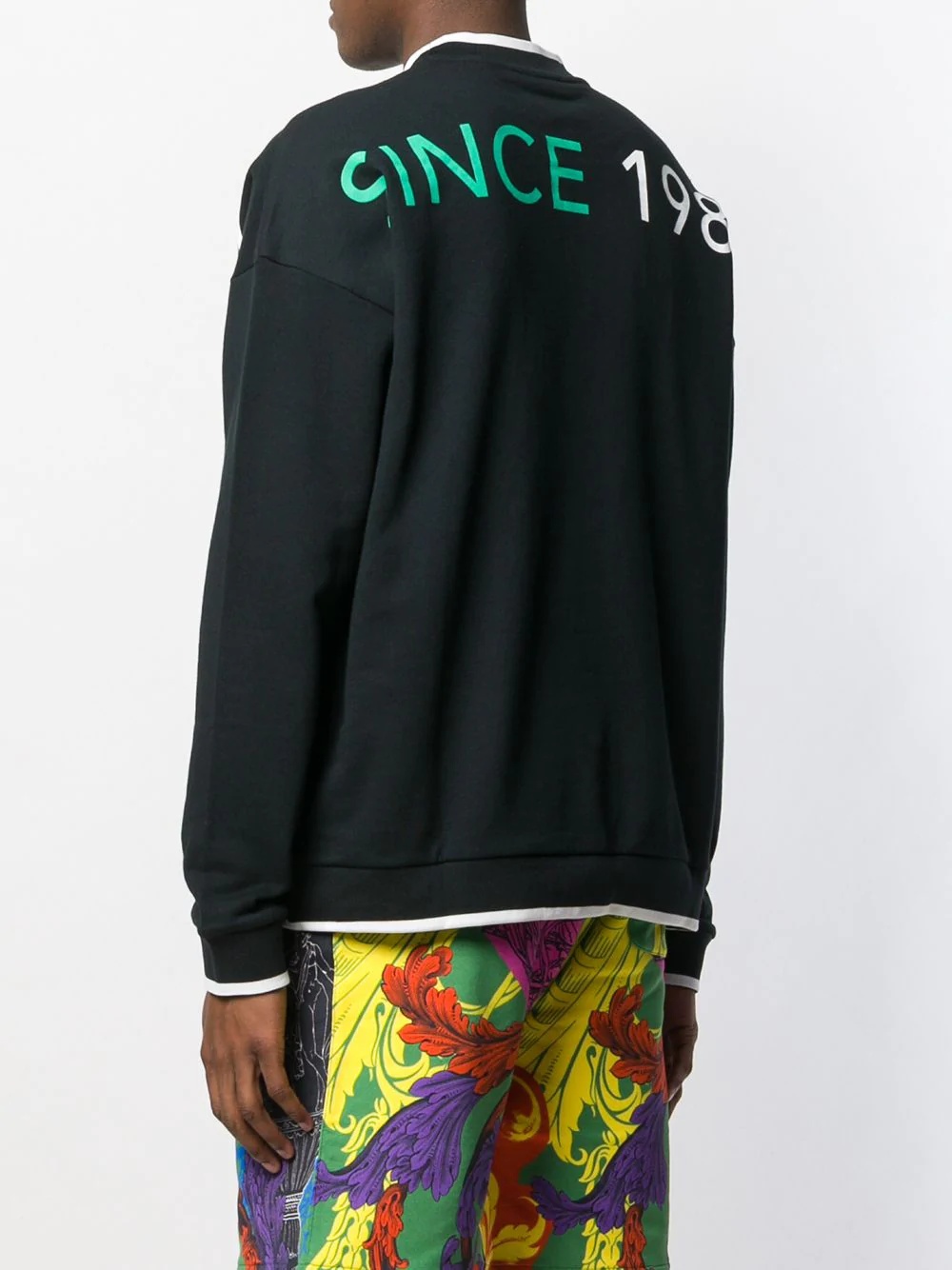 logo print sweatshirt - 4