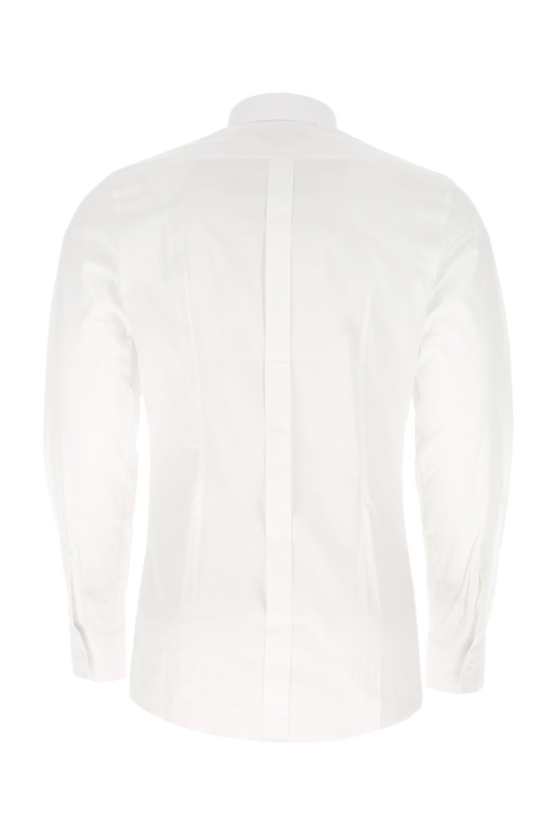 Dolce & Gabbana White stretch poplin shirt outlook