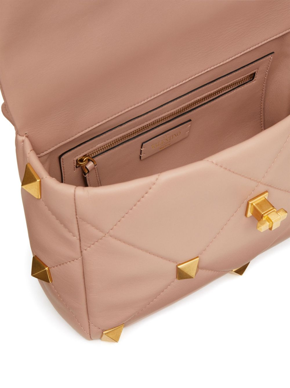 Roman Stud top-handle bag - 7