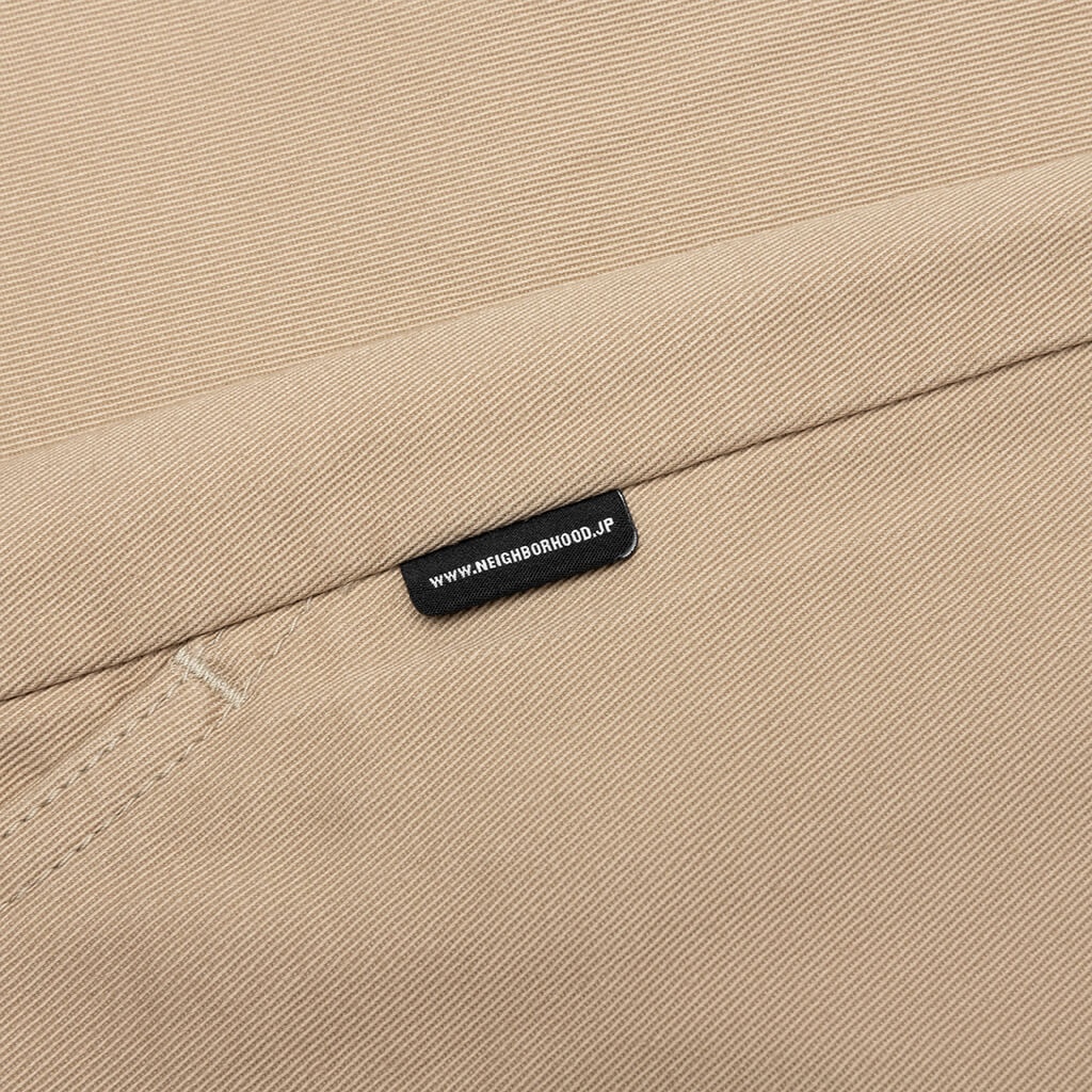 CLASSIC CHINO PANTS - BEIGE - 4