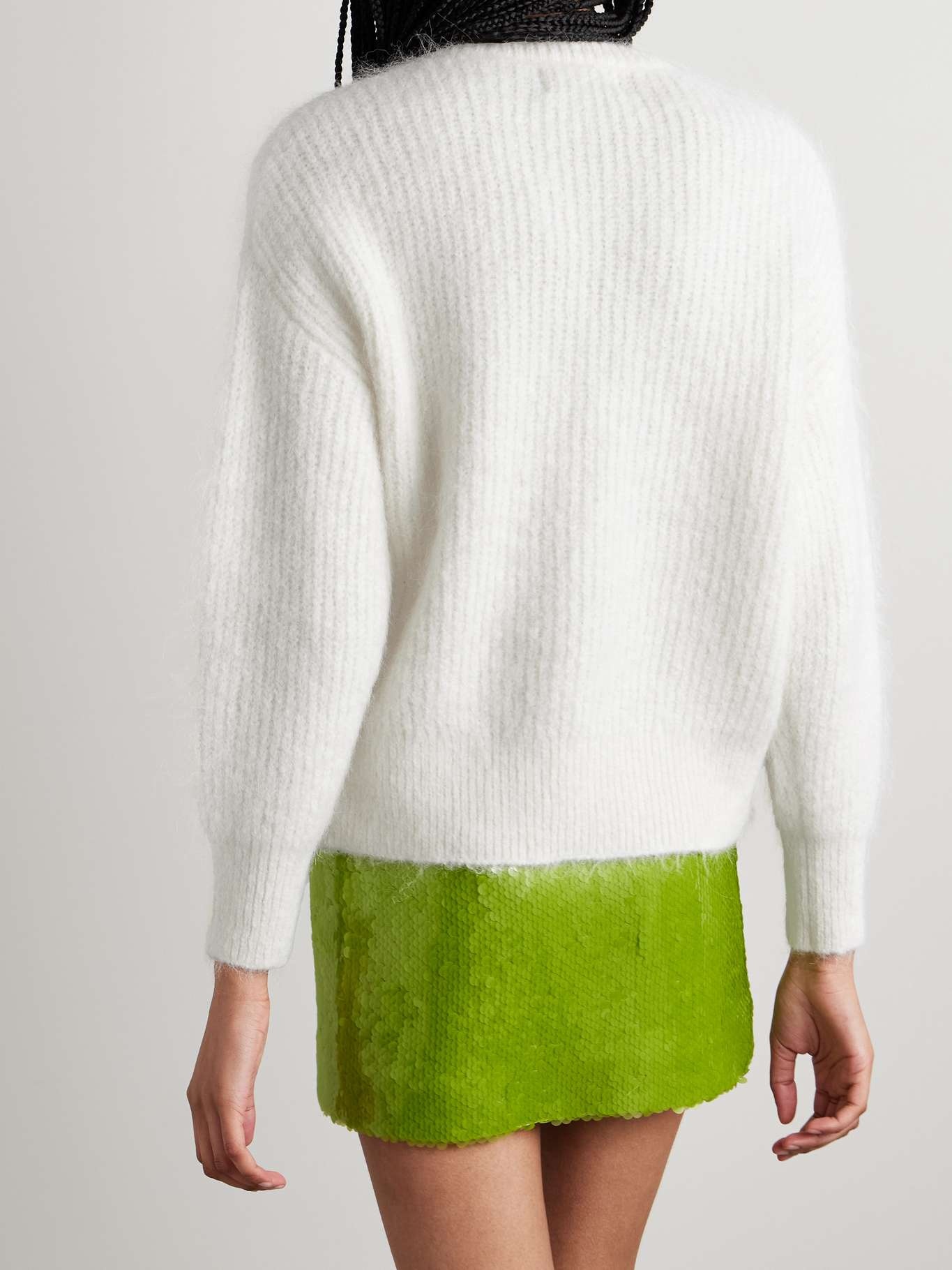 Sephia ribbed alpaca-blend sweater - 4