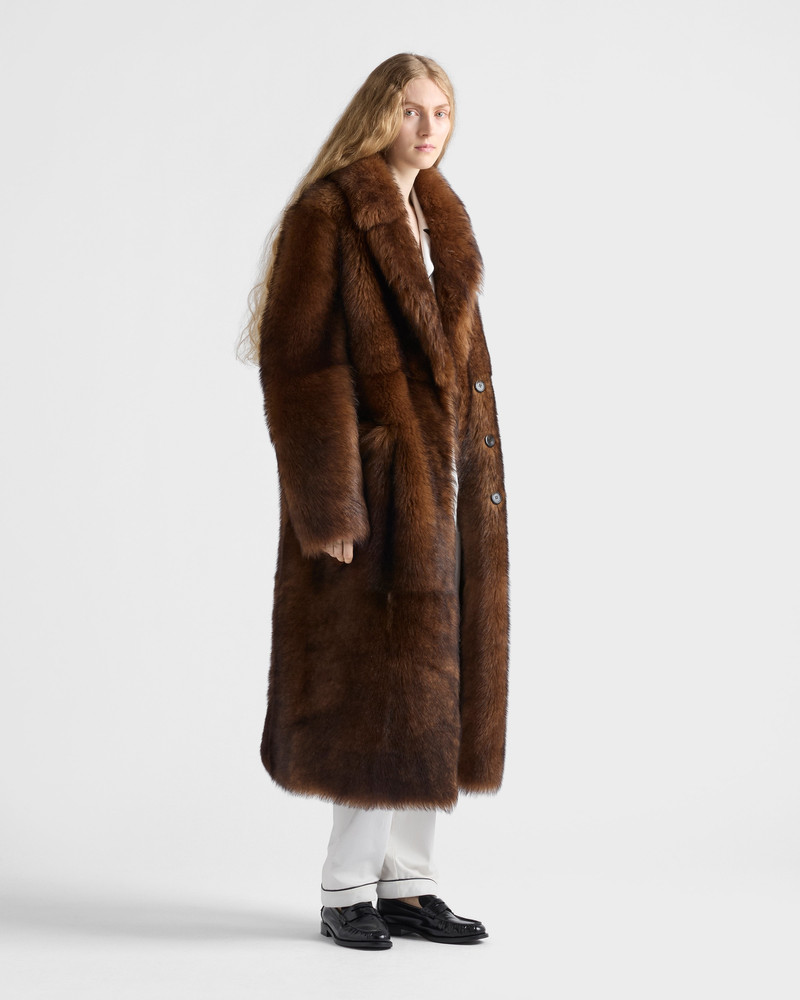 Prada Shearling coat outlook