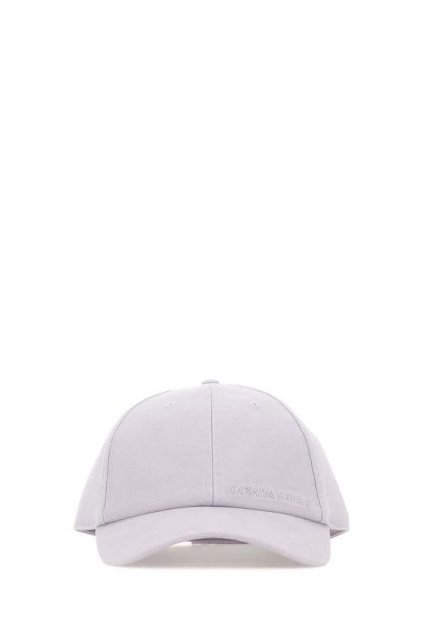 Lilac stretch cotton baseball cap - 1