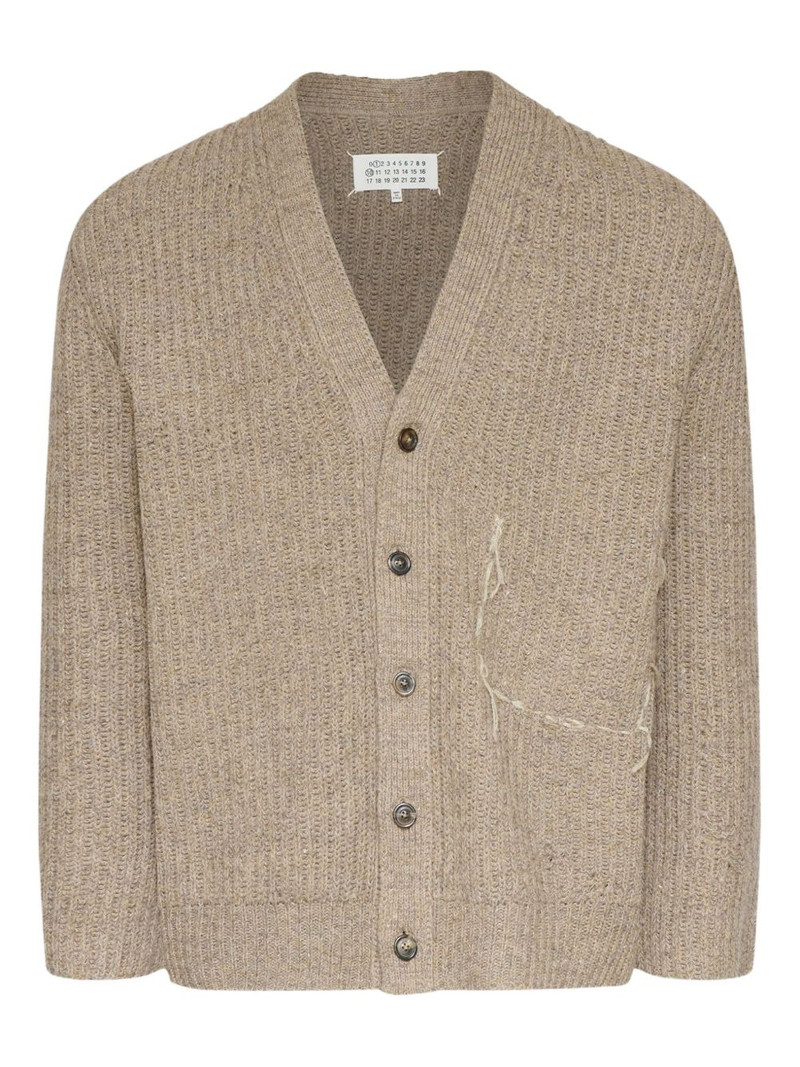 button-up textured cardigan 1