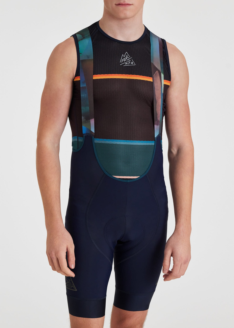 'Abstract Landscape' Cycling Bib Shorts 7