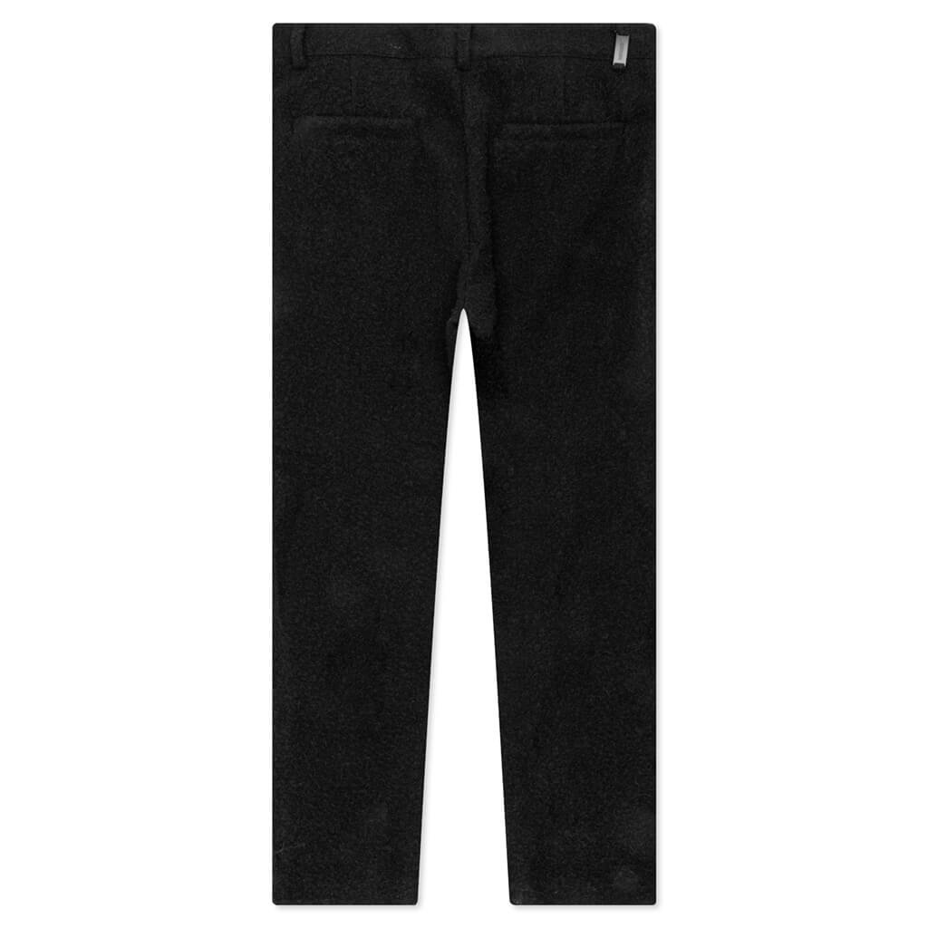 WOOL TAILORED PANT - BLACK - 2
