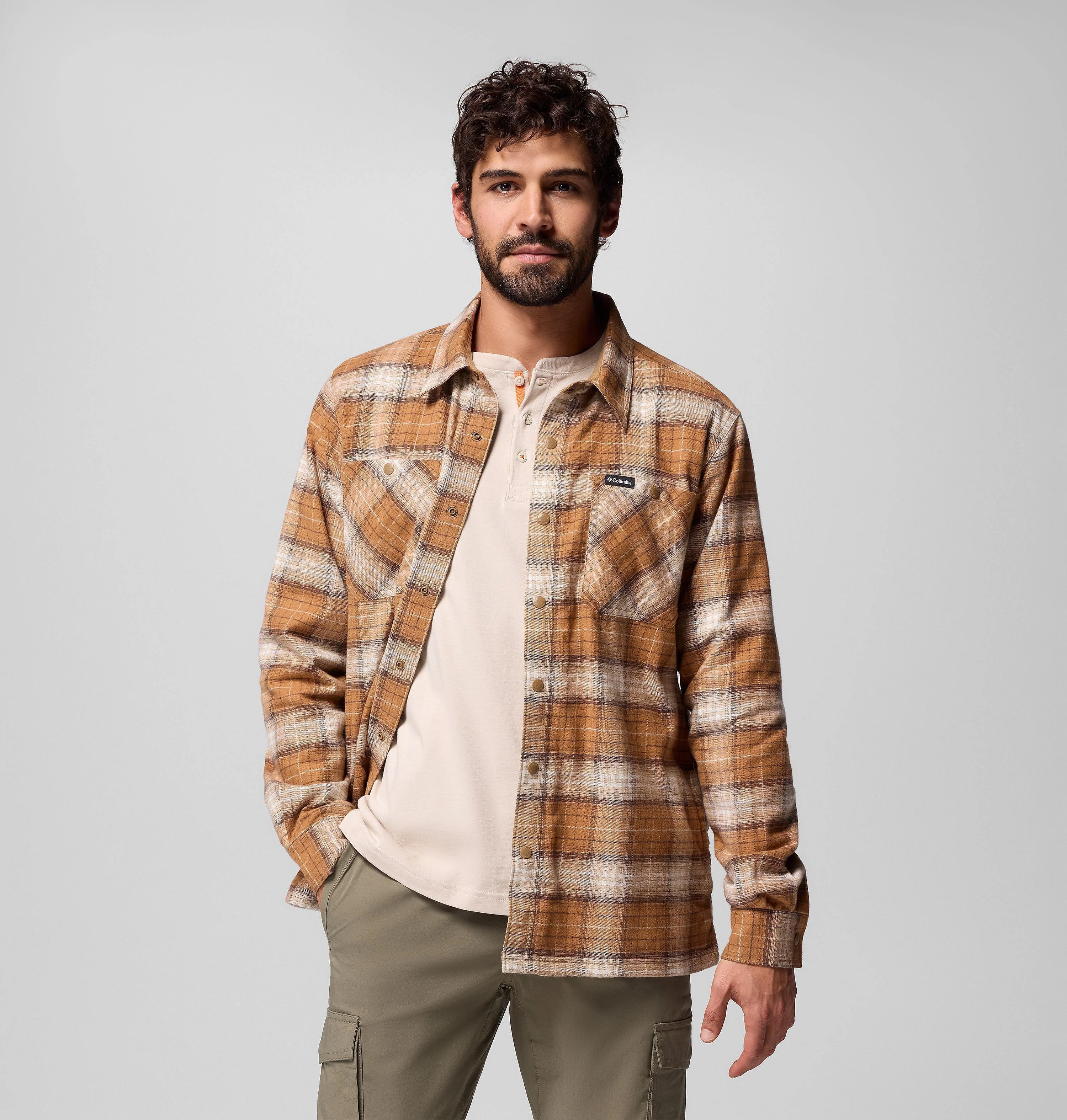 Men's Cornell Woods Fleece Lined Shirt Jacket - 1