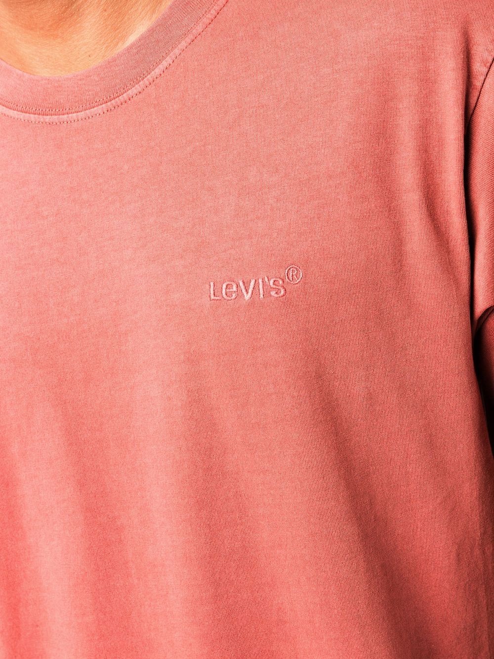 embroidered-logo organic-cotton T-Shirt - 5