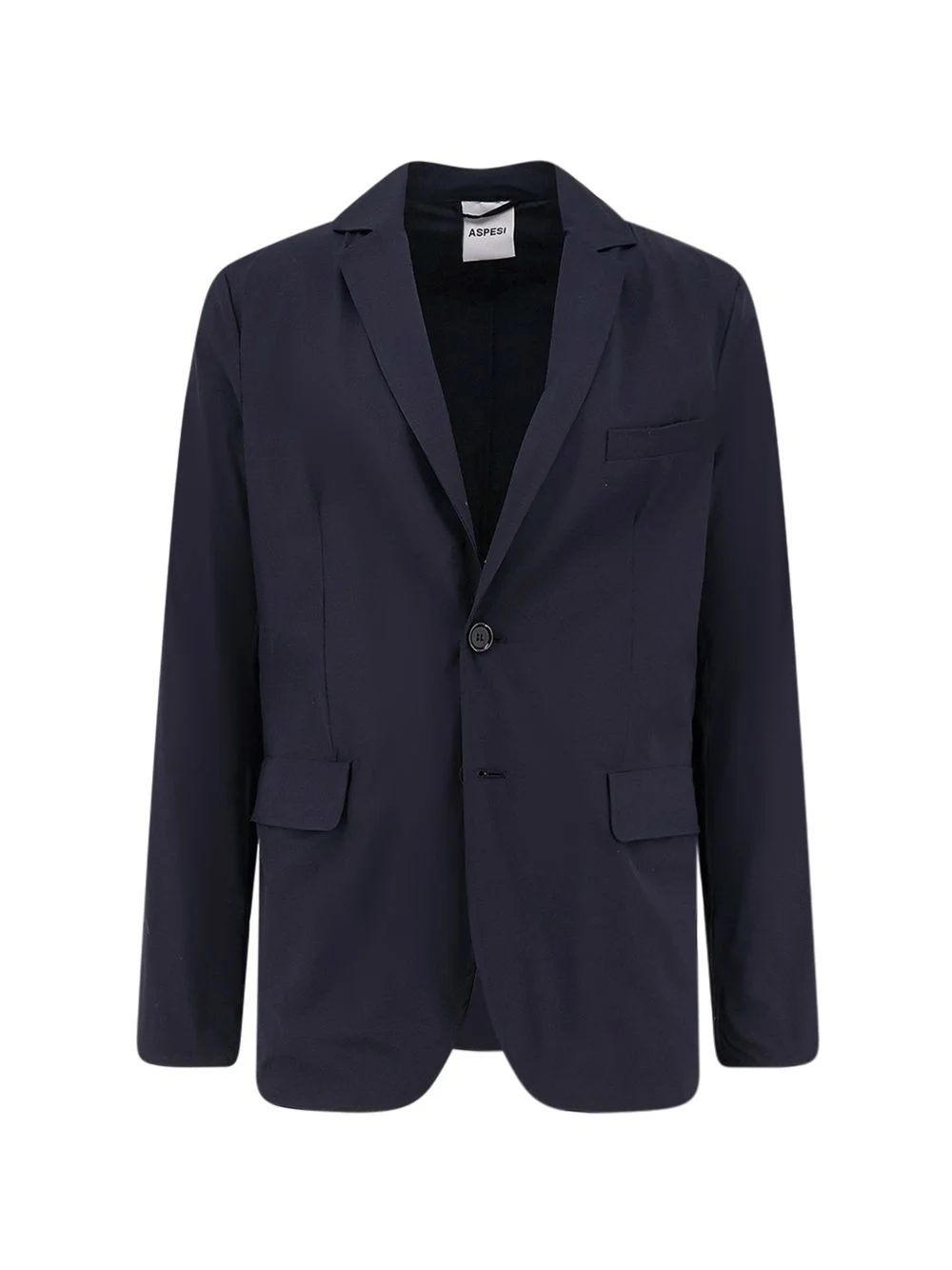flap-pocket two-button blazer - 1