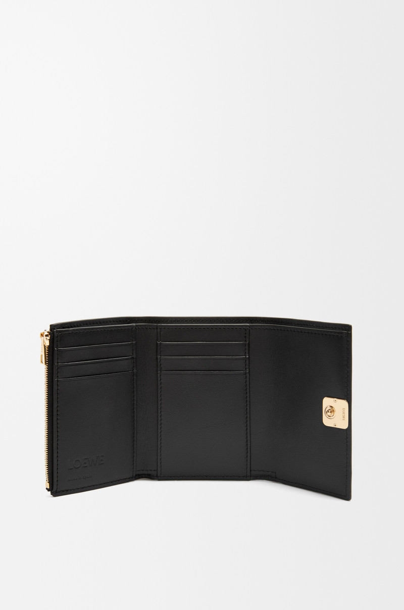 Loewe Puffer Anagram small vertical wallet in shiny nappa calfskin outlook